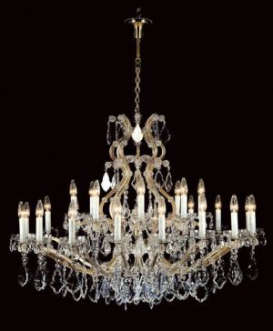 Crystal glass lucite glamorous chandelier.jpg